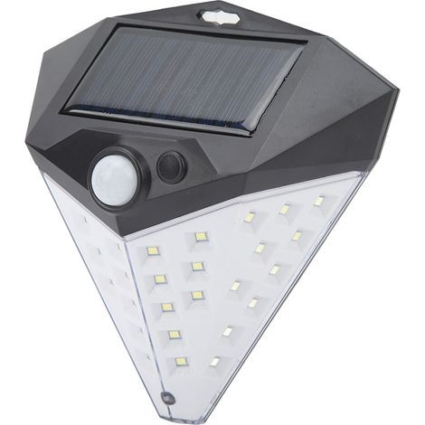 Solarbetriebene LED-Wandleuchten für den Außenbereich mit Bewegungsmelder für Haustür, Garten, Garage usw. (1/5)