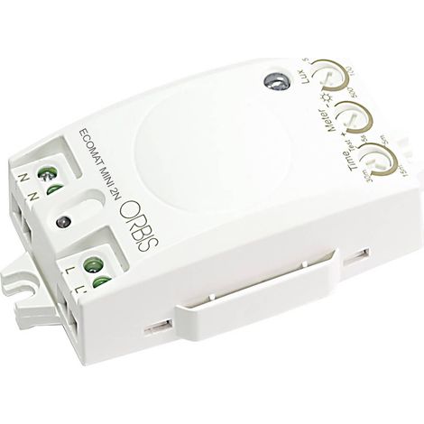 ORBIS Zeitschalttechnik OB1350122N plafond Détecteur de mouvements 360 ° blanc IP20