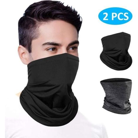 Masque Bouche Sport - Non spécifié - Tour de Cou - Protection UV - Anti-poussière - 2 PCS-Ywey (1/5)