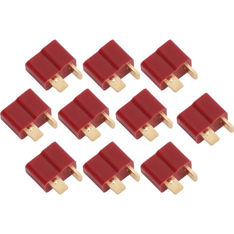 T-Stecker 13.011 RC T-Stecker Buchse 25A vergoldete RC-Batterieanschlüsse für Flugzeug-RC-Modelle (1/5)