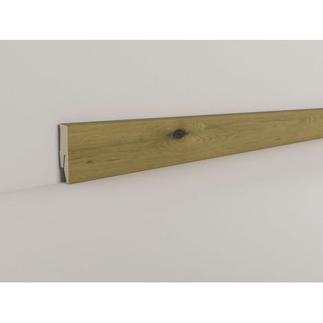 Classen Clip-Fußleiste 240 cm 58 x 19 mm Eiche Maifeld Sockelleiste