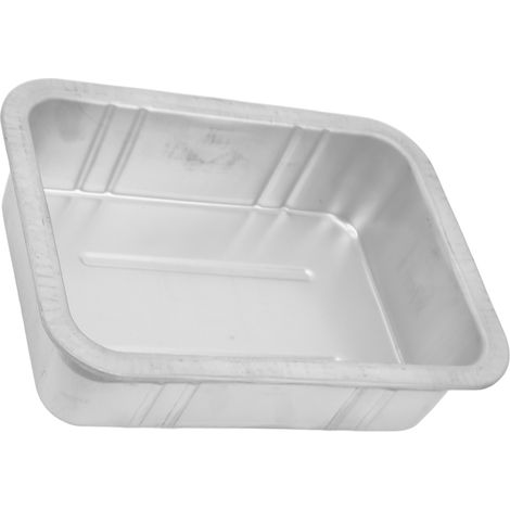 Bac de vidange d'huile étanche, portable et universel, en métal, 5 L (1/5)