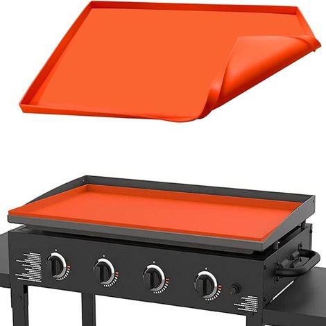 Housse de protection en silicone pour Blackstone 55,9 cm - Tapis de qualité alimentaire robuste pour barbecue extérieur et grillades (1/5)