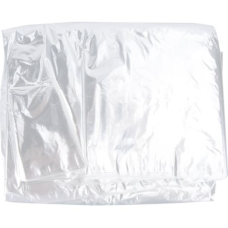 50 sacs à poussière jetables transparents pour vêtements, housses de nettoyage à sec (60 x 100 cm) (1/5)