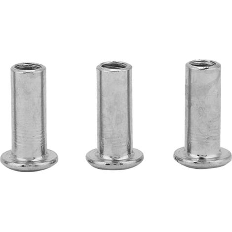 Connecteurs à manchon pour meubles M6 M8 Écrous hexagonaux plats (1/5)