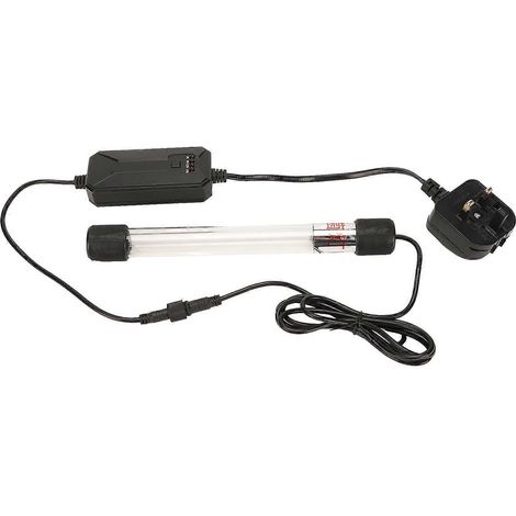 Lampe UV submersible antidéflagrante pour aquarium, compatible avec les prises britanniques 220 V, ZY 109 (9 W) (1/3)