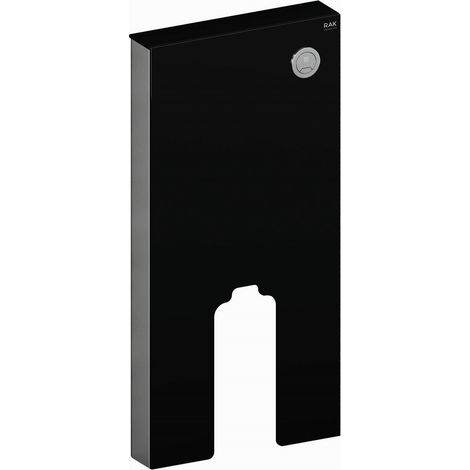 RAK Obelisk Black Cistern Cabinet for Back to Wall Toilet Pan - FS12RAKCABBLK (1/2)