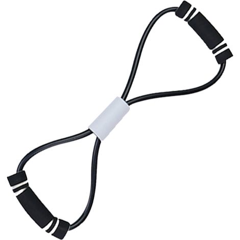 Bandes De Résistance - 8 Formes En Silicone - Pour Yoga Pilates Renforcement Musculaire Et Étirements - Lot De 1 (1/5)
