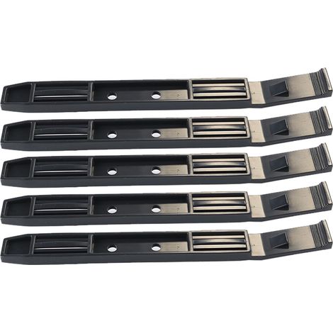 Lot de 10 Rails Coulissants en Plastique pour Disque Dur De 3,5 À 5,25 Pouces (1/5)