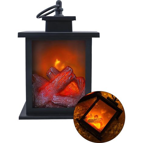 Scaldacandele a LED con effetto fiamma retrò
