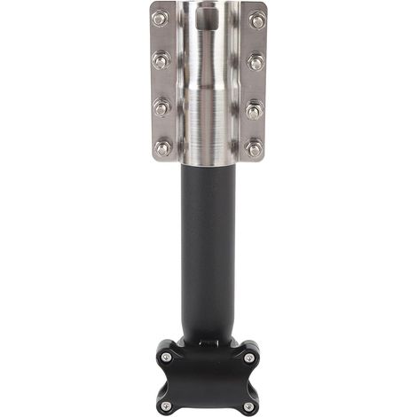 Poteau de Montage pour échelle de Camping-Car, Kit de Support de Serrage en Alliage d'aluminium avec Résistance à l'érosion pour Installation d'antenne Mini V1 V2, pour Mini V1 V2 avec (1/5)