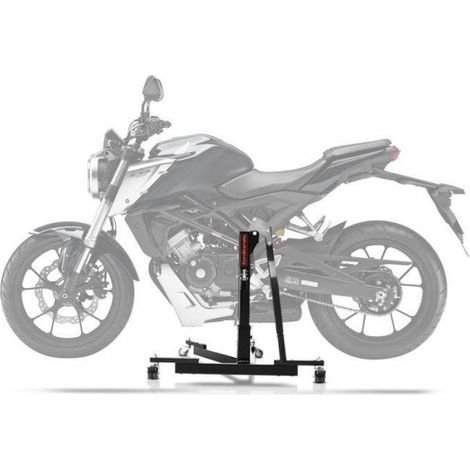 Zentrale Hebebühne - ConStands Power-Evo - Kompatibel mit Honda CB 300 R 18-24 - Tragfähigkeit 300 kg - Leicht 17 kg