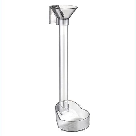 GABRIELLE Tube d\'alimentation Assemblé, Tube d\'alimentation pour Aquarium, Deux Positions d\'alimentation pour Les Poissons SupéRieurs Et InféRieurs (21-27.5cm)