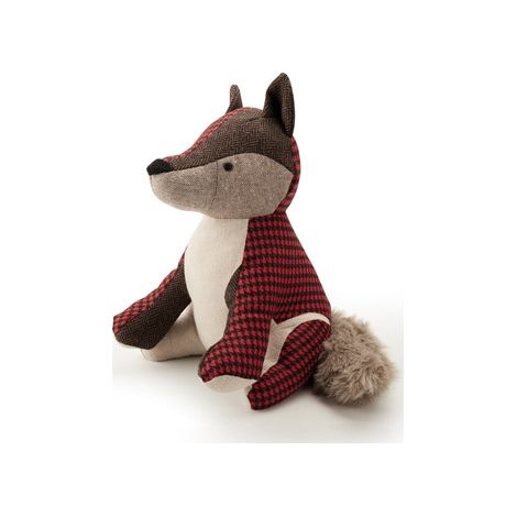 TOPE PUERTA TEXTIL 1KG. ZORRO. ROJO - INOFIX (1/5)