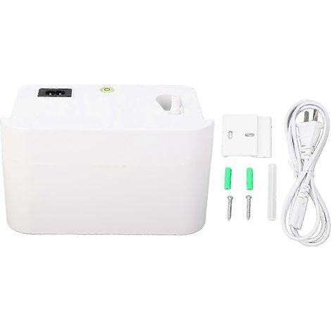 Pompe à condensats, débit 24 litres/heure, hauteur de refoulement 10 mètres, avec un réservoir d'eau de 200 ml, compatible avec la déshumidification de la climatisation, durée de fonctionnement 25-26 (1/4)