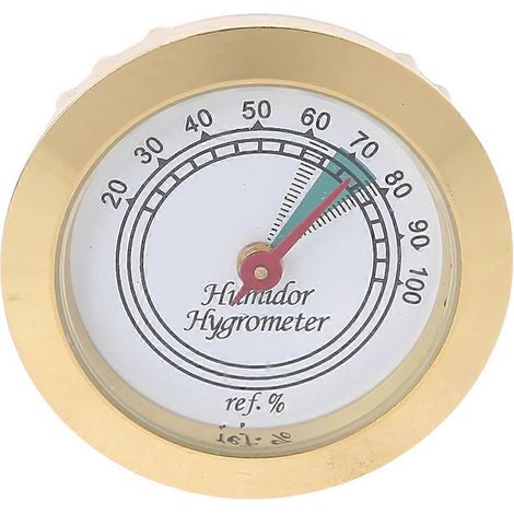 43-mm-Mechanisches Zeigerhygrometer, Hochpräzisions-Zigarrenkisten-Kellerhygrometer