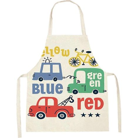 Stil 10 – Personalisierte Kinderschürze zum Kochen, Backen, Geschenkidee für Kinder