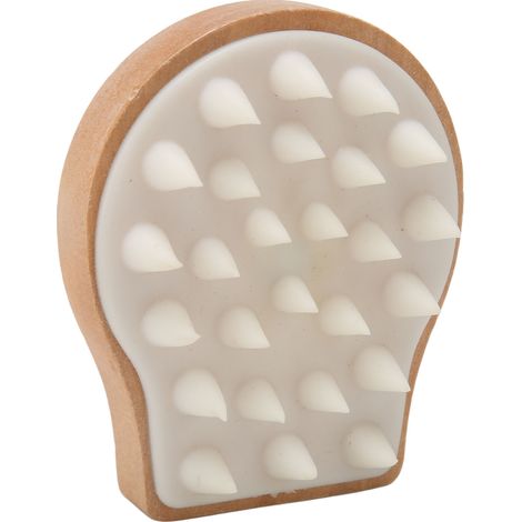Brosse de bain en silicone pour animaux de compagnie, brosse de massage, de toilettage, de nettoyage pour chiens et chats (1/4)