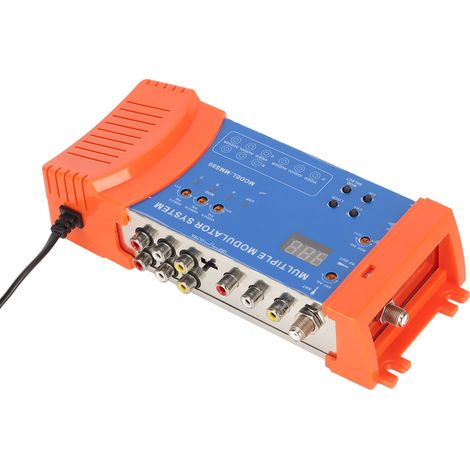 Modulateur TV PAL/NTSC pour Antenne, Console de Jeu, Lecteur DVD, 100‑240V, Prise Européenne (1/5)