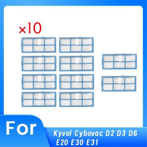 Packung mit 10 HEPA-Filtern für Staubsauger der Modelle D2, D3 und D6 (1/5)