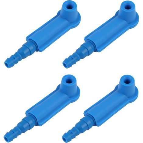 Lot de 4 Adaptateurs, Purge Liquide Frein, Vidange Huile, Système Sans Pompe, Voiture Camion (1/5)