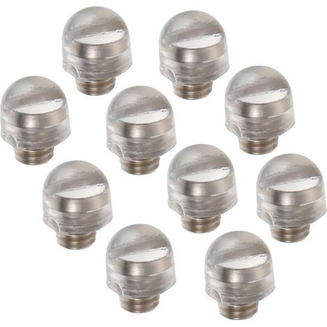 de 10 silencieux métalliques pour ciseaux de coiffure et de