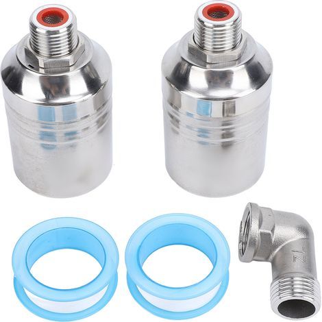 Vanne Flotteur Contrôle Niveau Eau – Automatique Acier Inoxydable 304 pour Fontaine Réservoir, Régulation Précise du Niveau (1/5)