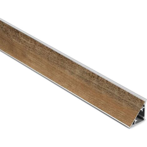 Alzatina Rovere Slavonia 30x25 mm in Alluminio Pannellato 3000 mm