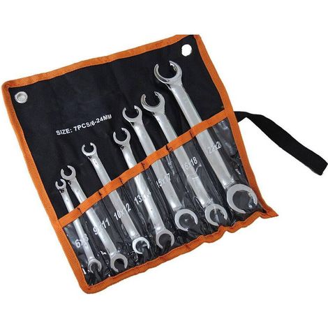 Trade Shop - Kit 7 Tasten Öffnen Bremsmontage 6x8 9x11 10x12 13x14 15x17 16x18 22x24 mm -