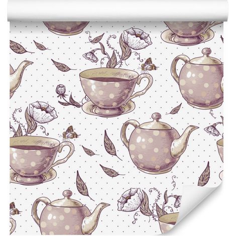 Ensemble de papier peint style vintage pour salon et chambre 50x1000 cm (1/5)