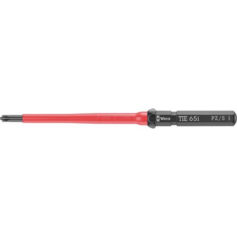 Wera Kraftform Kompakt VDE 65 i PZ/S 1 x 157 mm TIE pour électricien plus/moins Lame interchangeable 1 mm Q833913 (1/5)