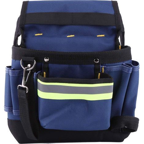 Ceinture porte-outils – 30x19x10cm – sac pratique – électricien – travail – ceinture incluse (1/5)