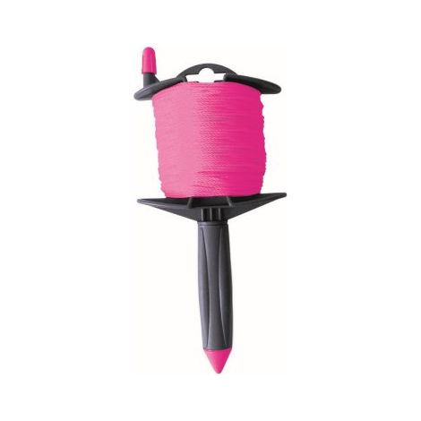 Enrouleur de corde avec fil rose fluo - TALIAPLAST