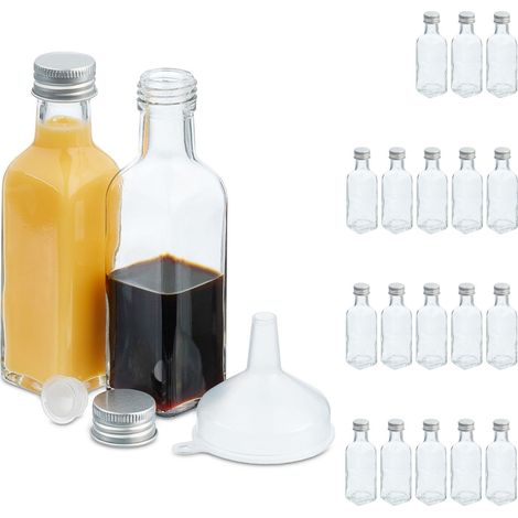 Botellas pequenas en un juego