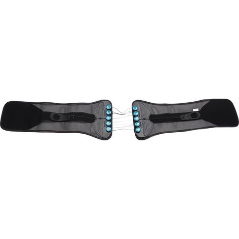 Ceinture lombaire ajustable avec système de poulie pour hernie discale - Soutien lombaire réglable pour soulager les douleurs dorsales - Taille XL (120-128 cm) (1/5)