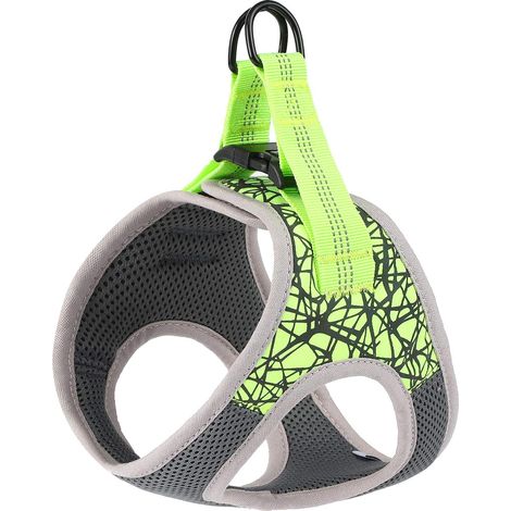 Harnais pour animaux de compagnie (vert, L)-Fei Yu (1/2)