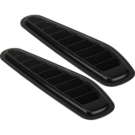 2 pièces Prise d'air décorative pour capot de voiture, bouche de ventilation universelle (1/5)
