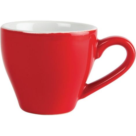 Tasse à Expresso 100ml Rouge Lot de 12 Olympia (1/5)