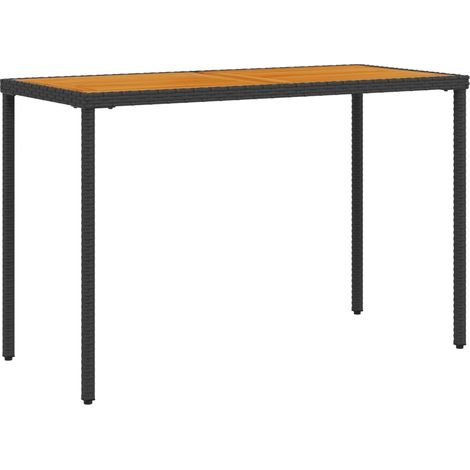 Maison Exclusive - Gartentisch mit Akazienholz-Platte 115x54x74 c