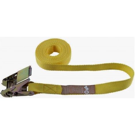 Cinghia di ancoraggio 245 kg. 25 mm. x 5 mt. con tenditore
