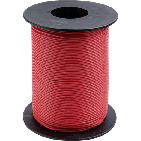 119-10 Cavo per cablaggi 1 x 0.14 mm² Rosso 100 m (1/2)