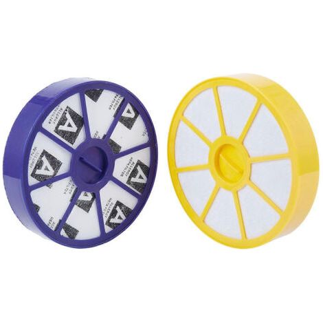 BARKBUSTERS Kit de filtres HEPA avant et arrière pour Dyson DC05, DC08, DC15, DC19, DC20 et DC21 (préfiltre et filtre arrière, supérieur et inférieur). (1/5)