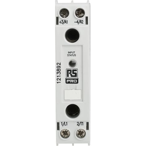 Relais statique, RS PRO, 20 A, Rail DIN, 32 V c.c., 530 Vrms ( Prix pour 1 ) (1/3)