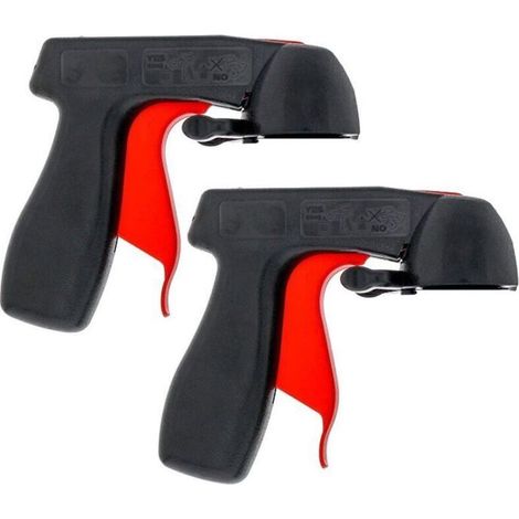 poignee de pistolet spray aerosol pistolet bombe peinture poignee de pistolet originale pour bombes aerosols support de boite a YYV (1/4)