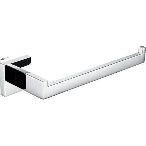 Porte-serviettes, Acier Inoxydable, Monté au Mur, Chrome Poli (1/2)