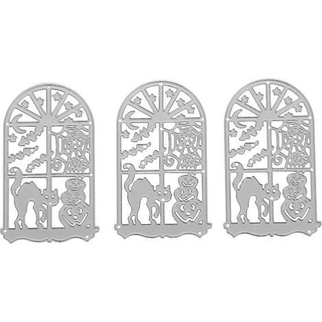 3 matrices de découpe pour décorations d'Halloween (1/3)