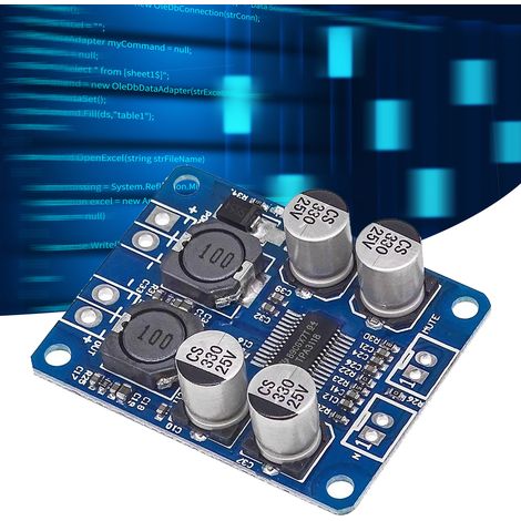 Module Amplificateur Audio 60W Mono Numérique PBTL Haute Puissance Carte Sonore DIY (1/5)