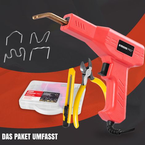 Schweißpistole Strend Pro, zum Kunststoffschweißen, 43 W, mit Zubehör (1/5)