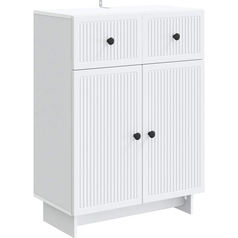 Credenza Bianco 66 x 34,5 x 90 cm Legno ingegnerizzato vidaXL