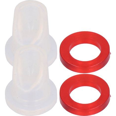 Kit de valve anti-retour et joints pour raccord de fût bière type D Taprite, compatible avec raccords Sanke Krome.